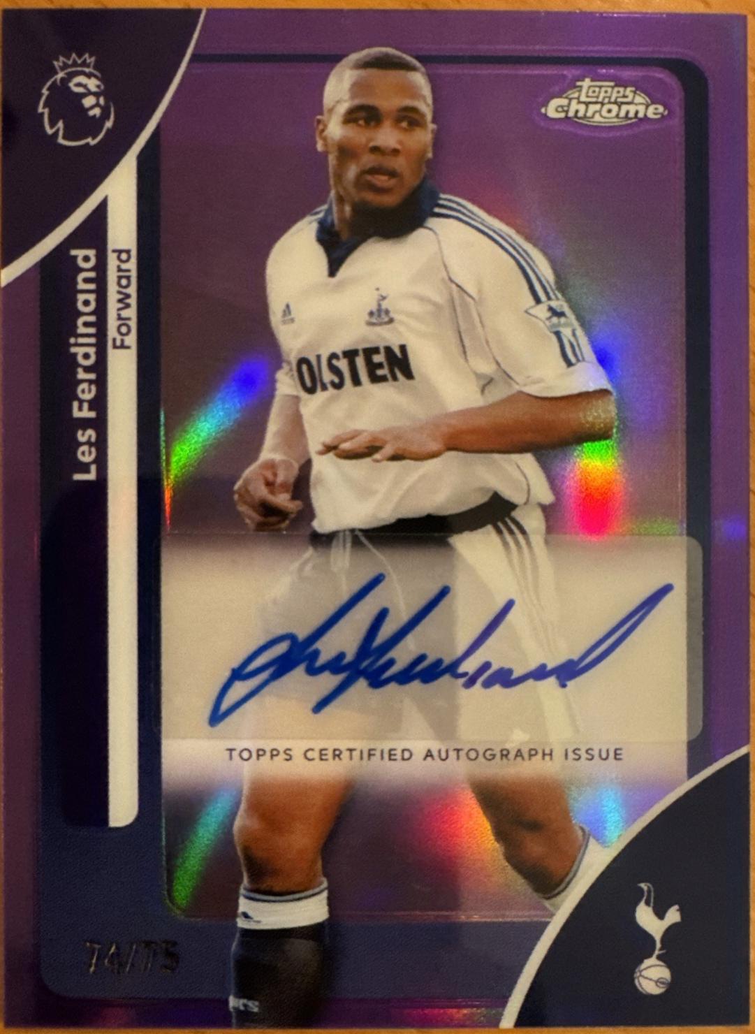 Les Ferdinand [Purple Refractor] #CA-LF