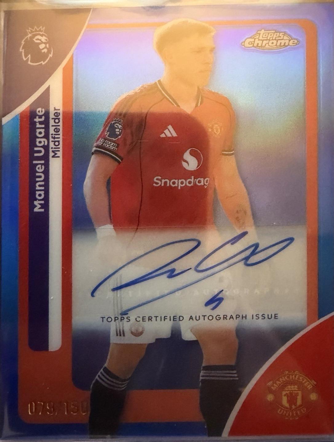 Manuel Ugarte [Blue Refractor] #CA-MU