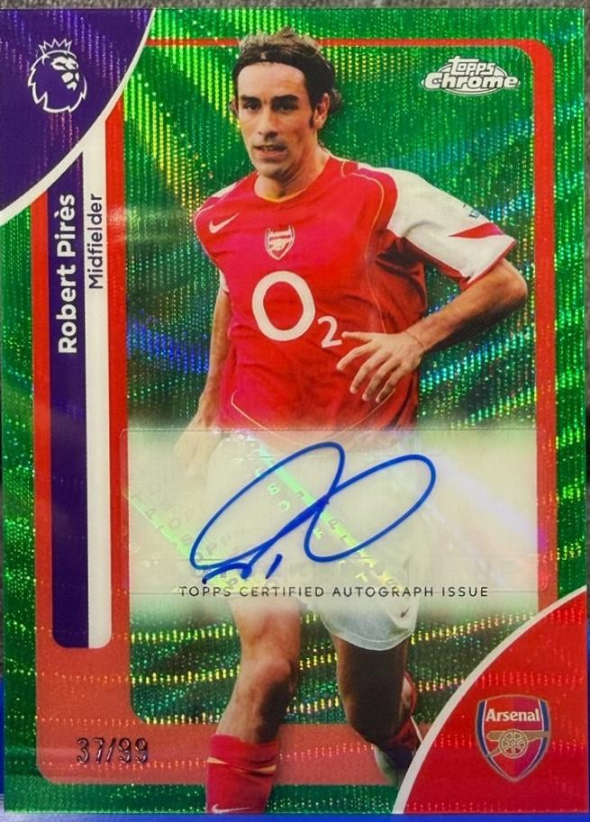 Robert Pires [Green Refractor] #CA-RP
