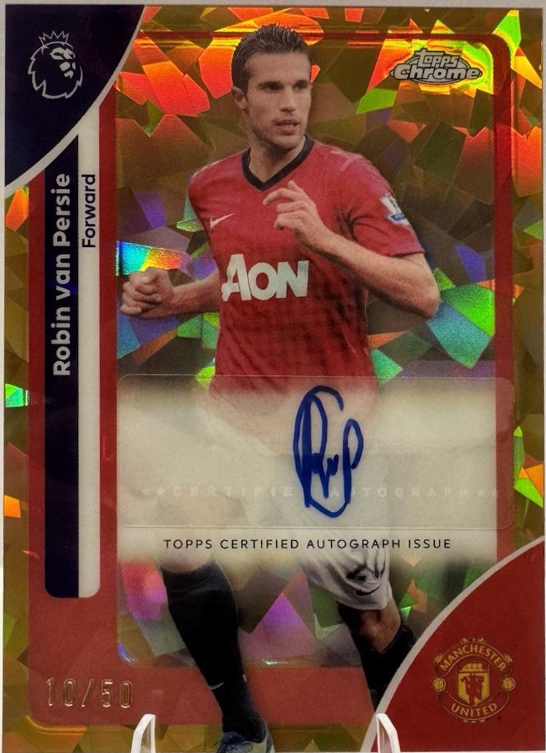 Robin van Persie [Gold Refractor] #CA-RVP