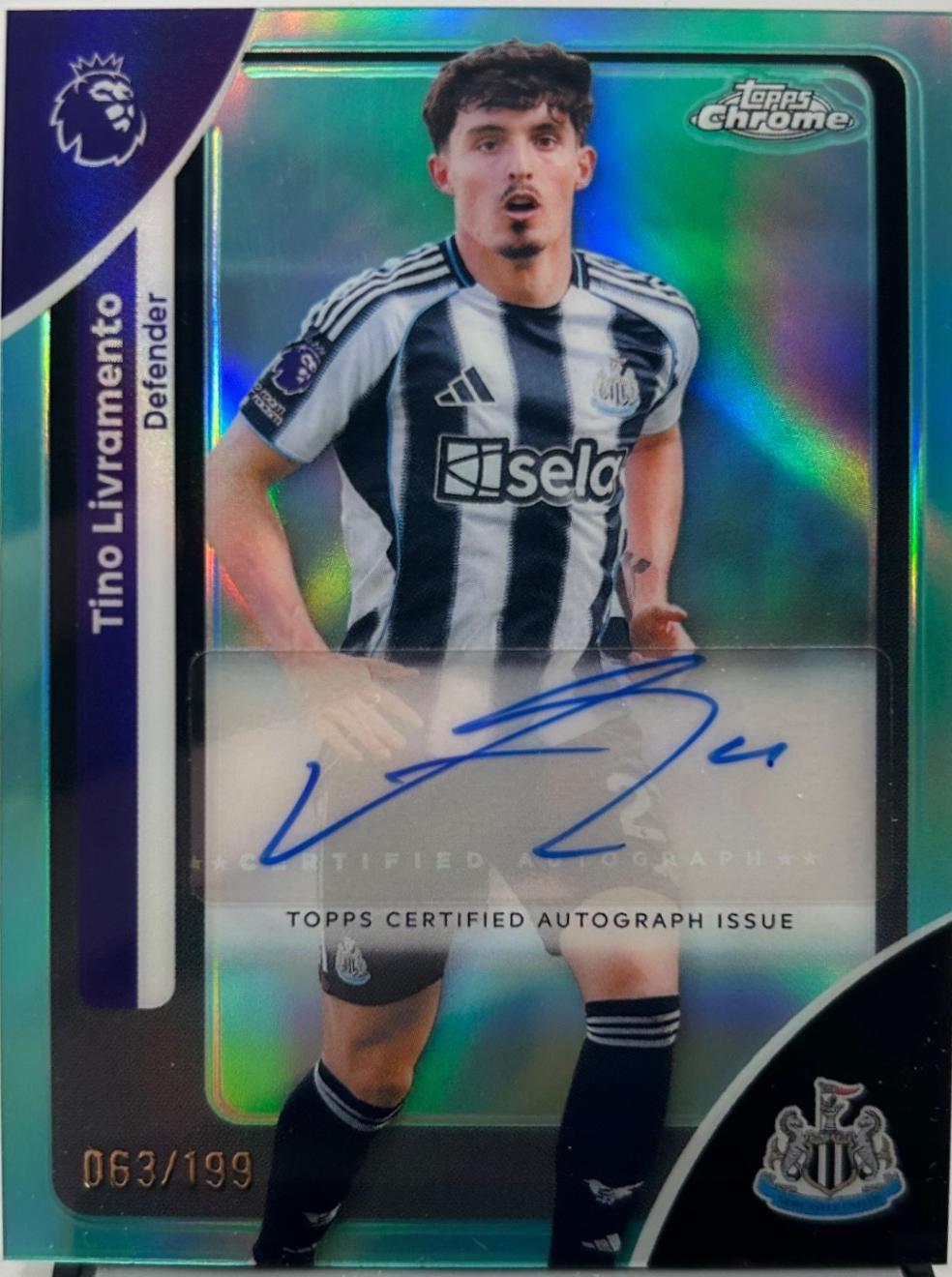 Tino Livramento [Aqua Refractor] #CA-TL