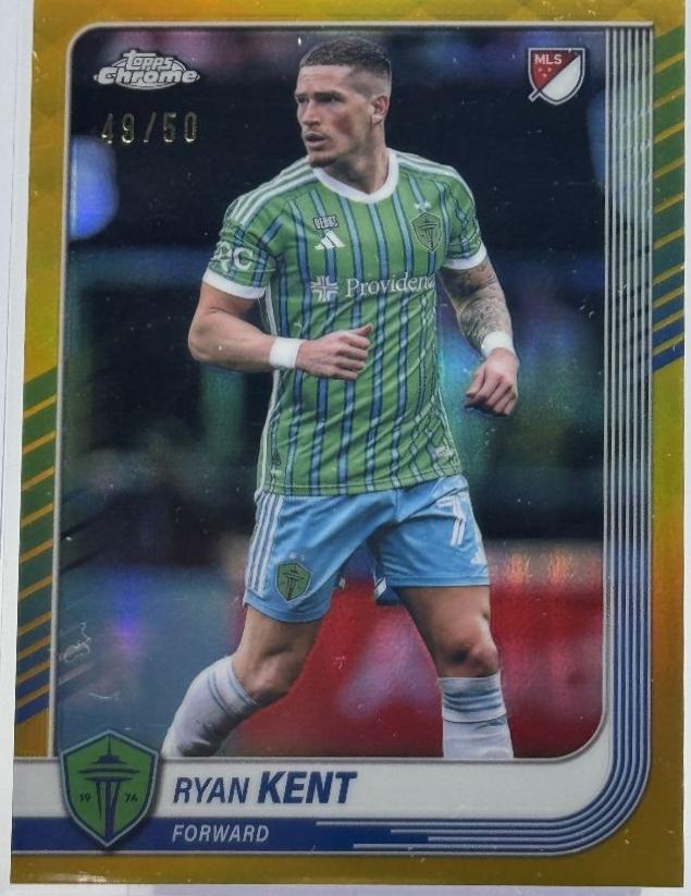 Ryan Kent [Gold Refractor] #22