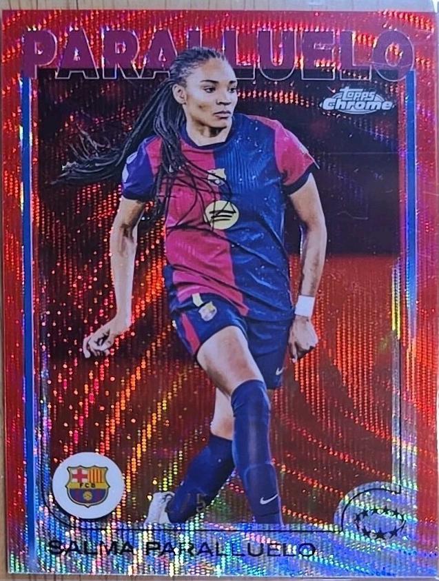 Salma Paralluelo [Red Wave Refractor] #7