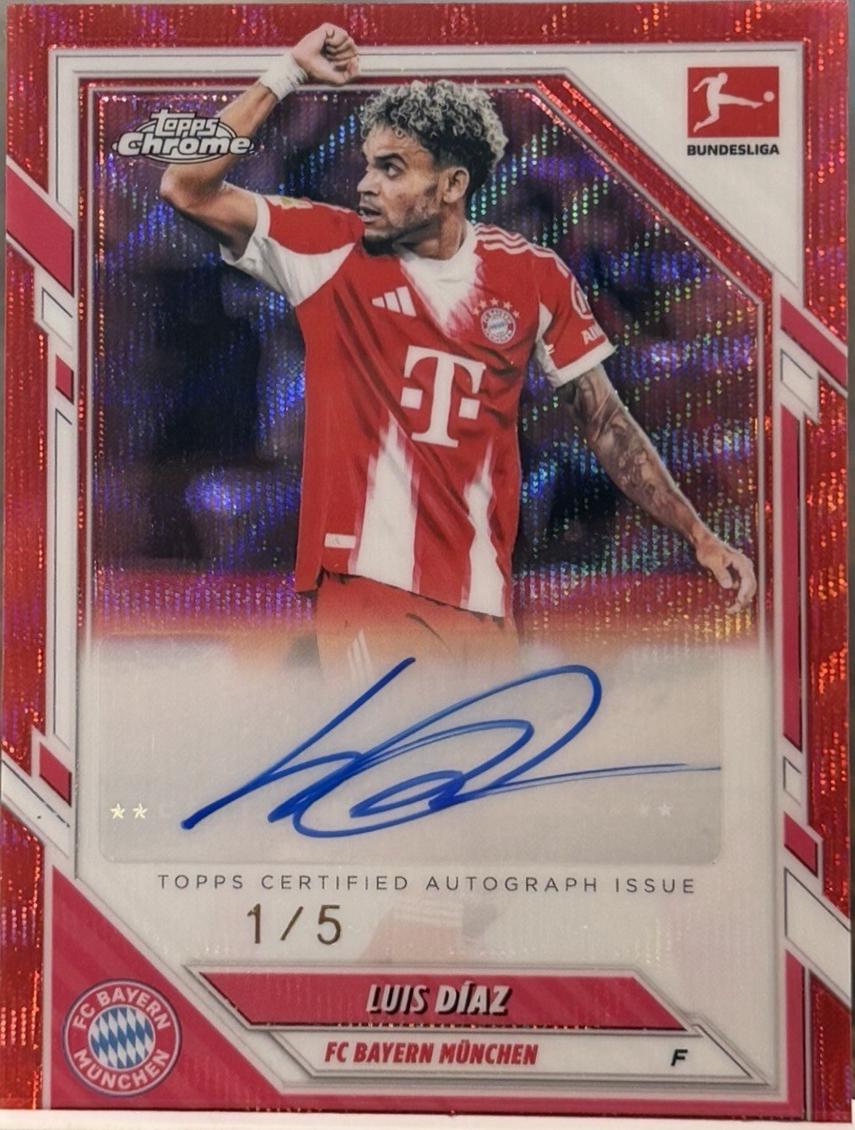 Luis Diaz [Red Wave] #BA-LD