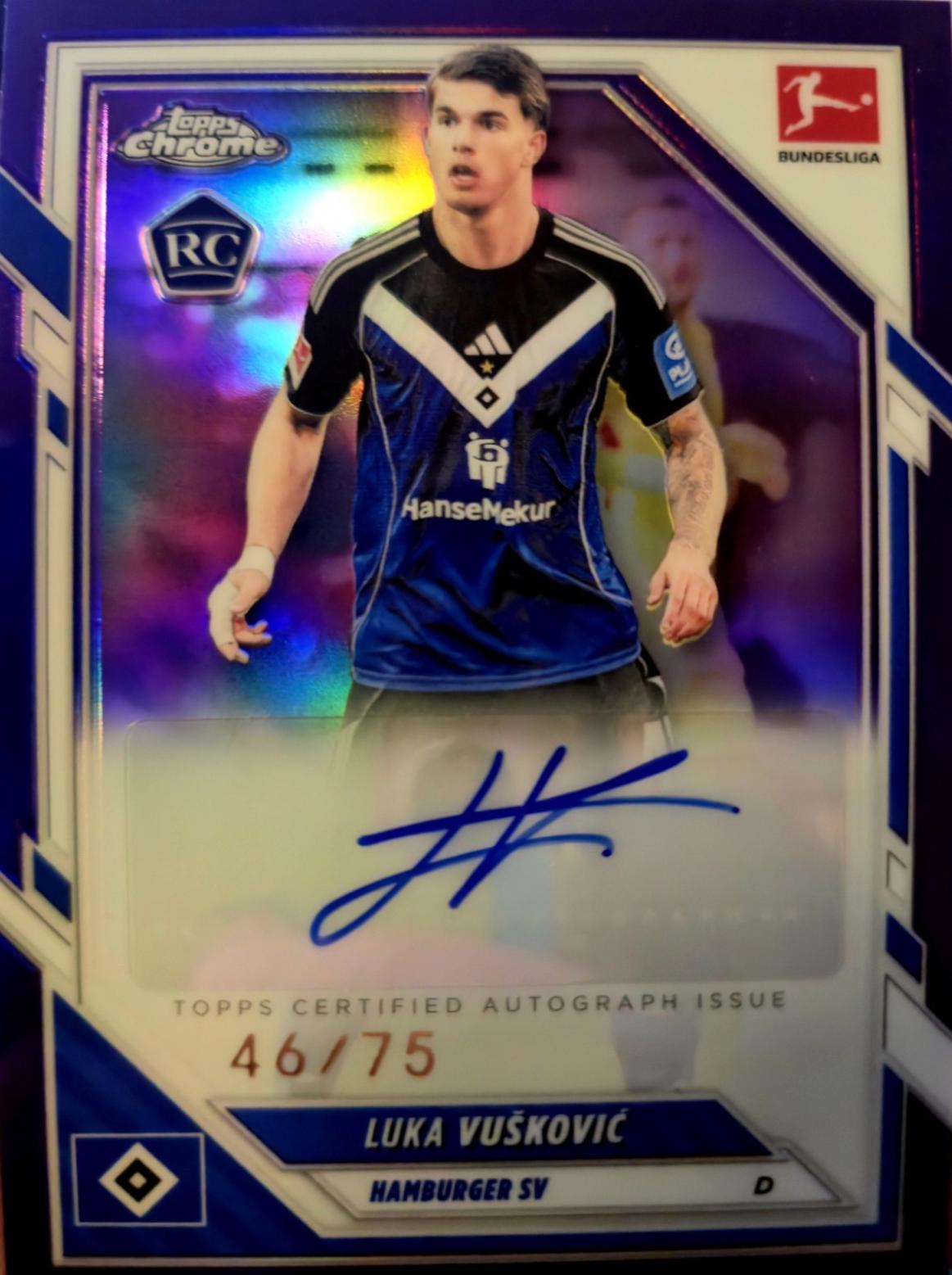Luka Vuskovic [Purple] #BA-LV