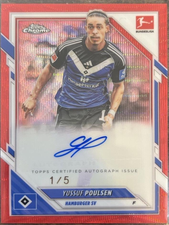Yussuf Poulsen [Red Wave] #BA-YP
