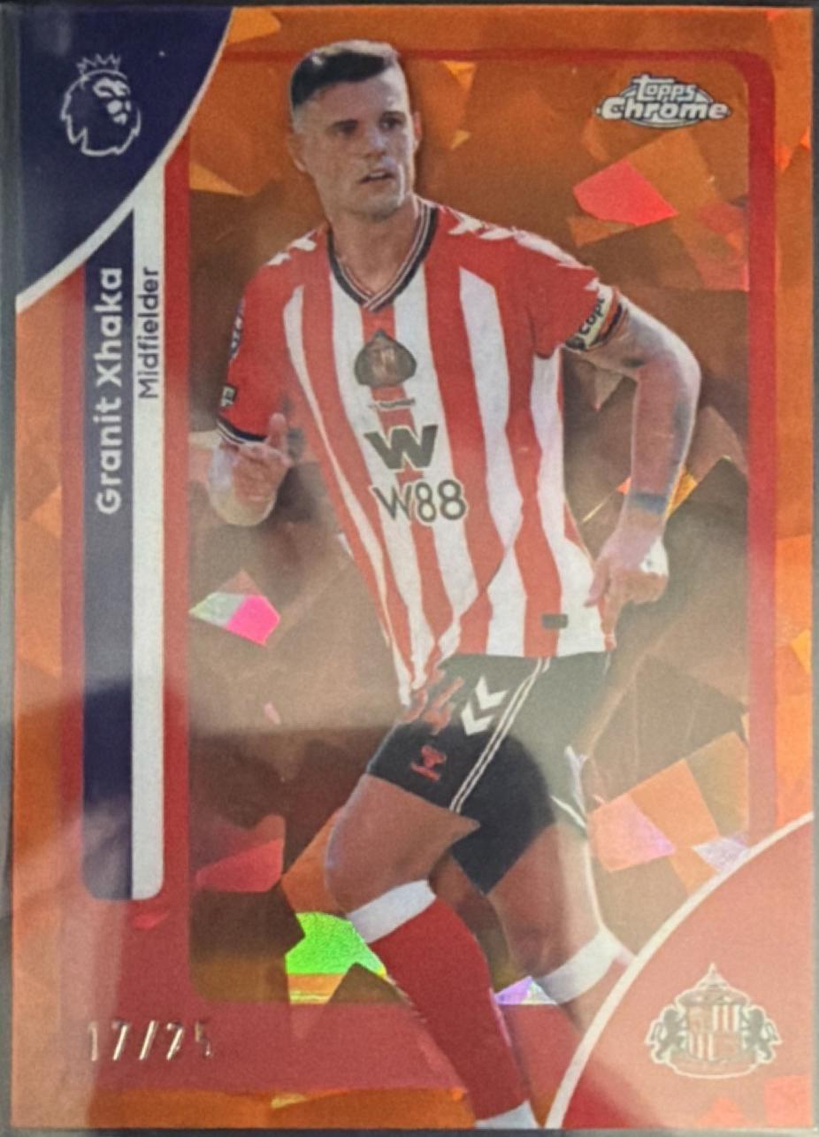 Granit Xhaka [Orange Wave Refractor] #169