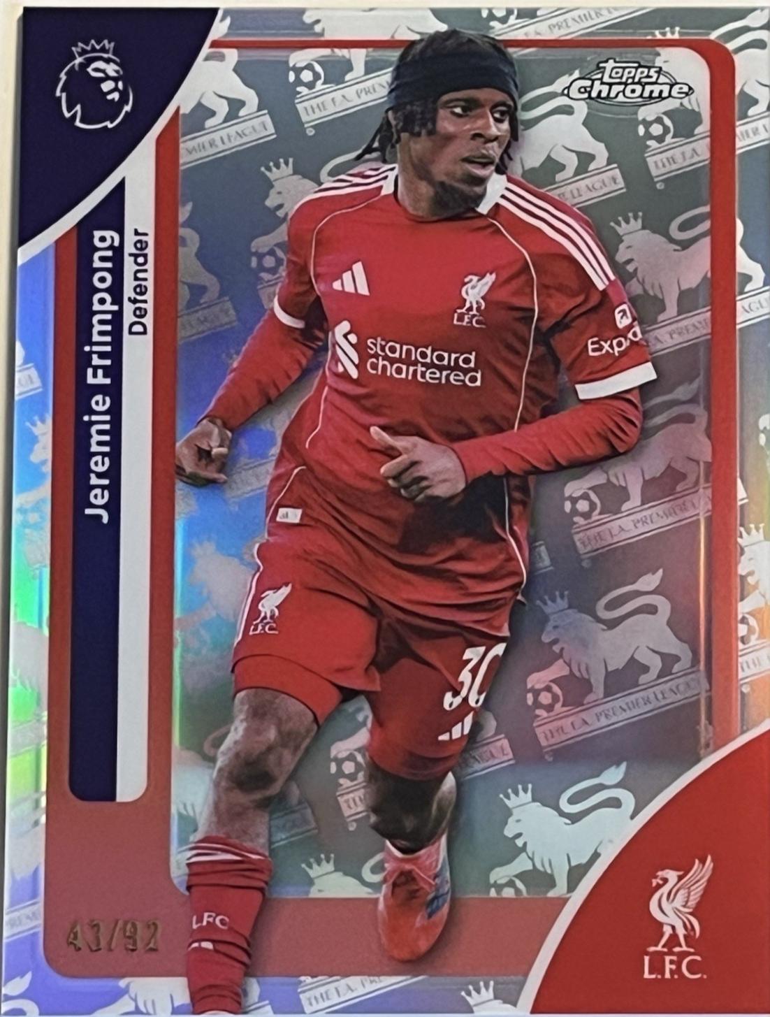 Jeremie Frimpong [Premier League Retrofractor] #114