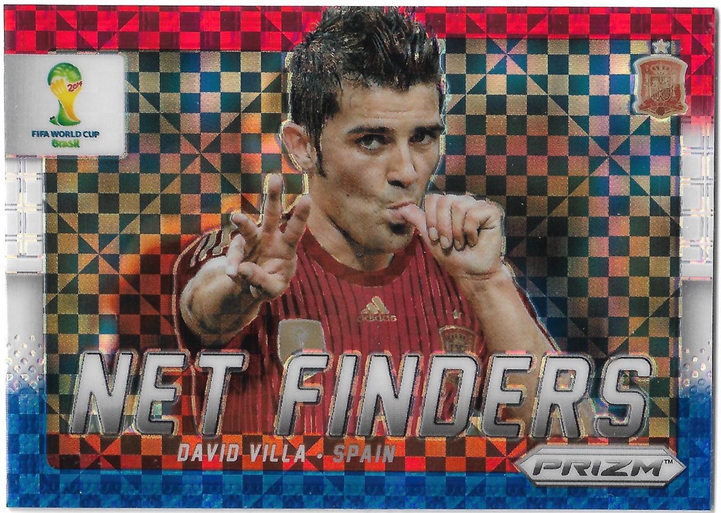 David Villa [Red White Blue Power Plaid] #22