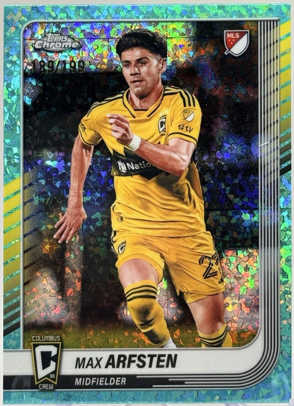 Max Arfsten [Aqua Mini-Diamonds Refractor] #147