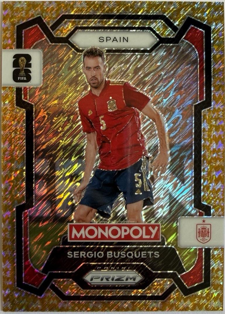 Sergio Busquets [Gold Big Money Shimmer] #45