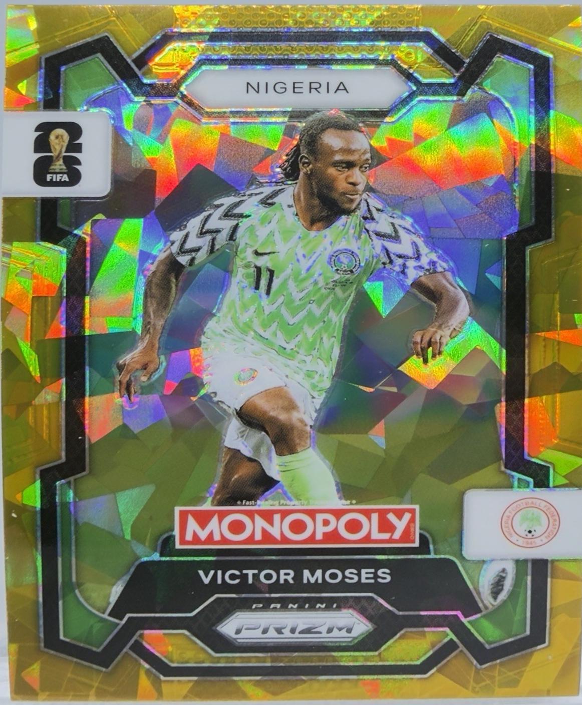 Victor Moses [Gold Cracked Ice] #79