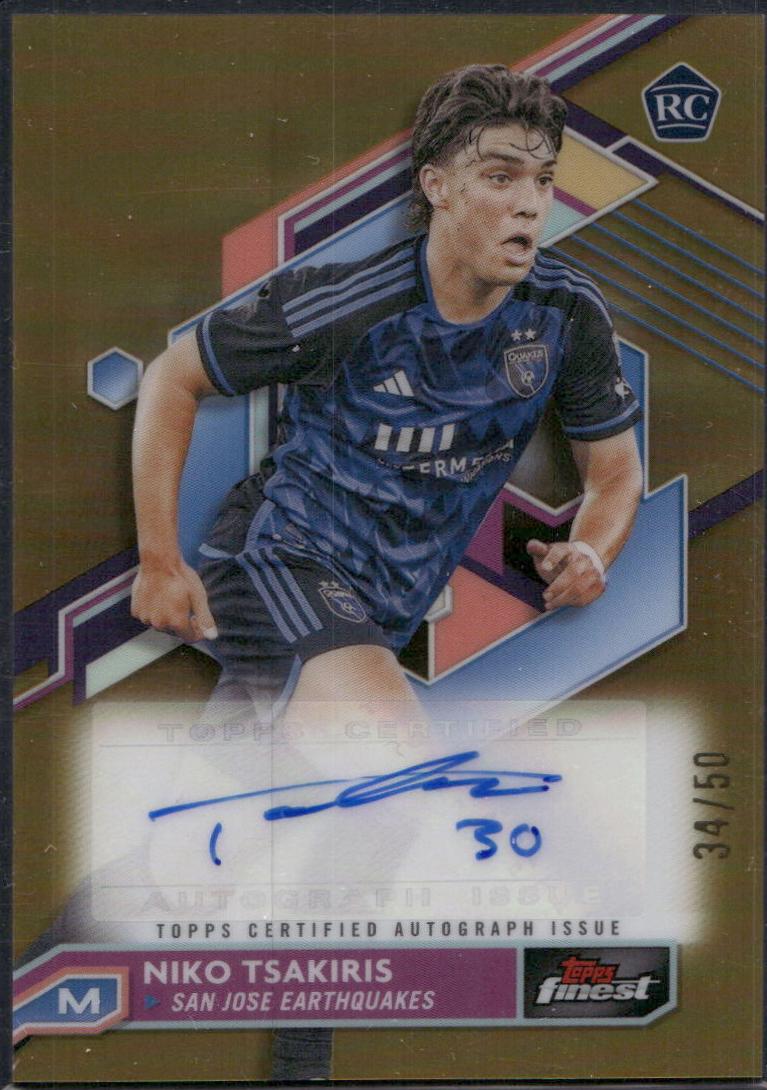 Niko Tsakiris [Gold Refractor] #A-NT