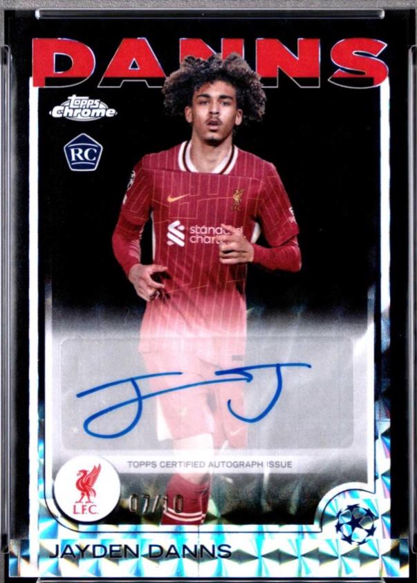 Jayden Danns [Black Geometric Refractor] #CA-JD