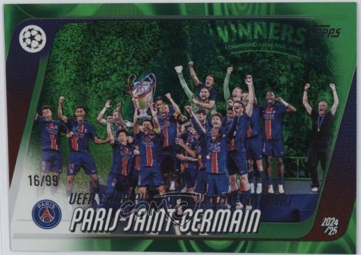 Paris Saint-Germain [Green Raindrops] #166