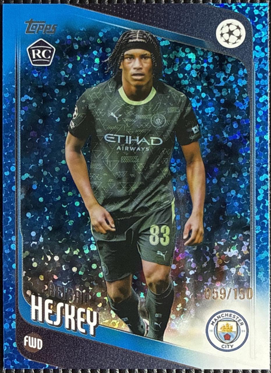Reigan Heskey [Blue Foil] #142