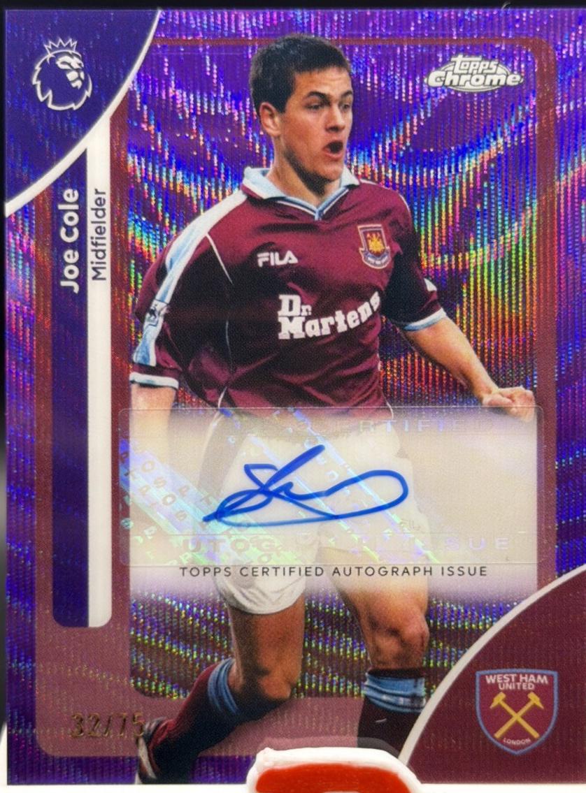 Joe Cole [Purple Wave Refractor] #CA-CL