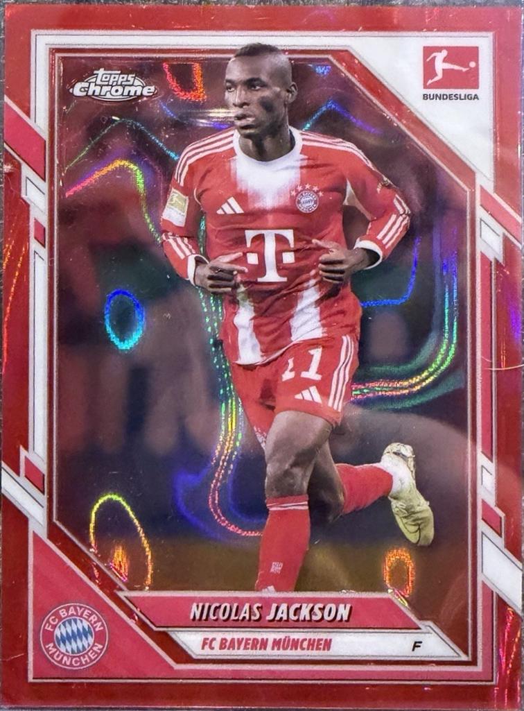 Nicolas Jackson [Red Lava Refractor] #79