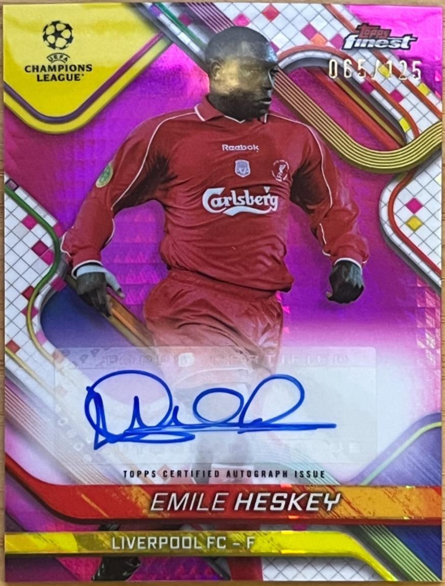 Emile Heskey [Pink Prism Refractor] #BA-HE