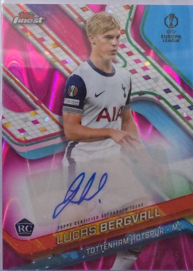Lucas Bergvall [Magenta Wave Refractor] #BA-LB