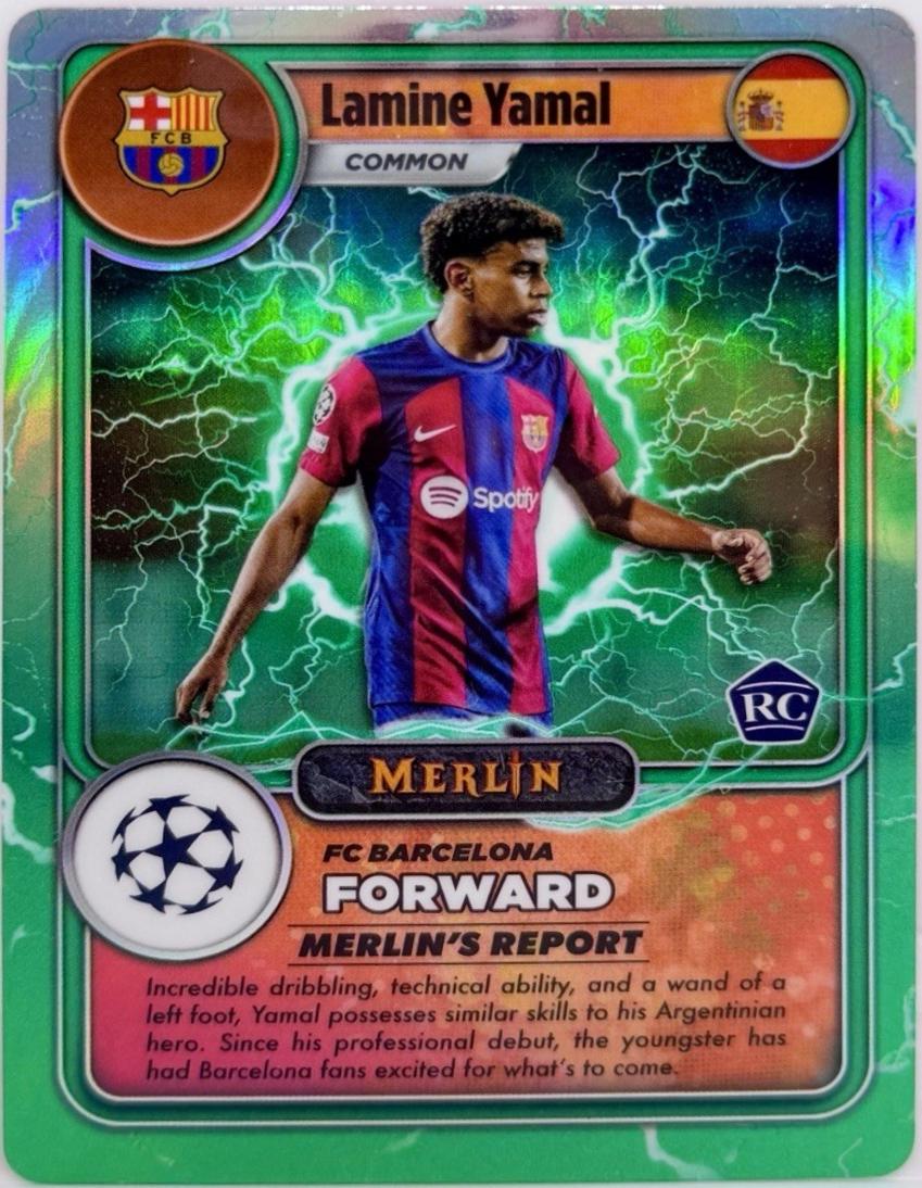 Lamine Yamal [Orange Refractor] #MG-10