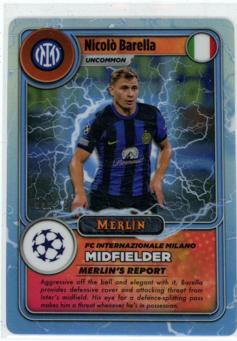 Nicolò Barella [Blue Refractor] #MG-13