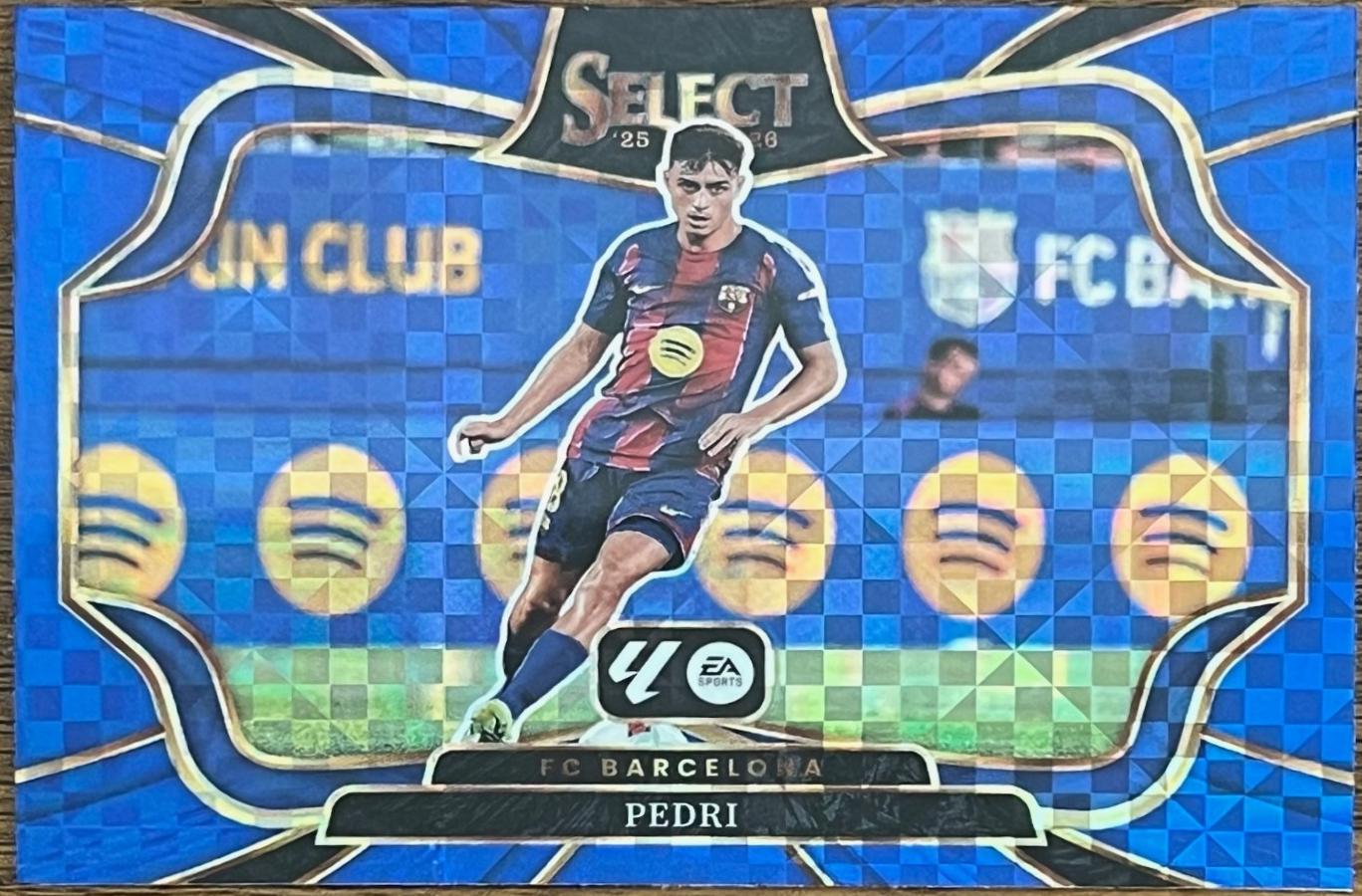 Pedri [Blue Checker] #216