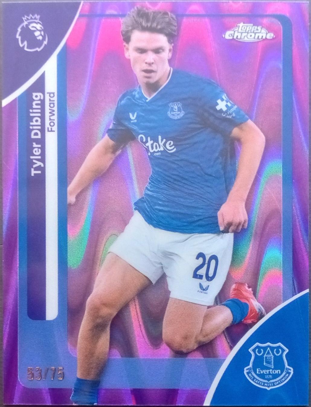 Tyler Dibling [Purple RayWave Refractor] #88