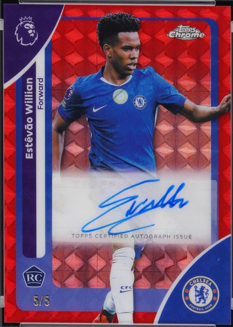Estevao Willian [Red Geometric Refractor] #CA-EV