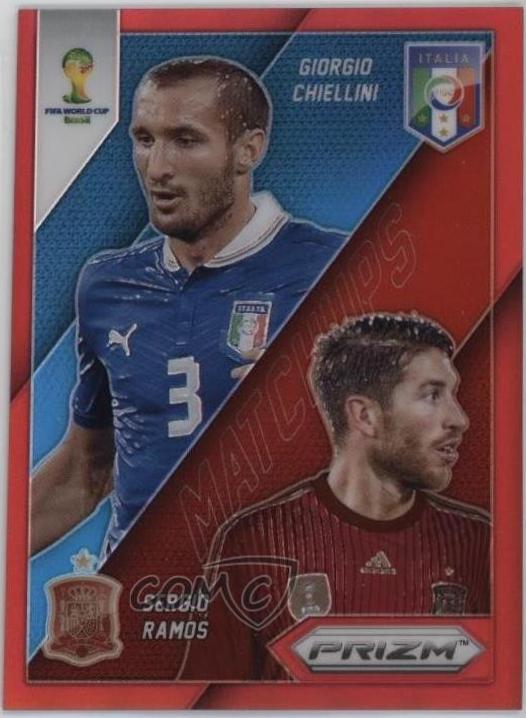 Giorgio Chiellini / Sergio Ramos [Red Prizm] #22
