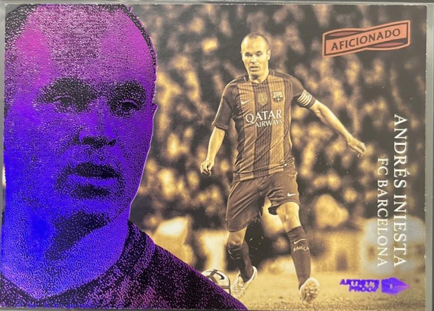 Andres Iniesta [Artist's Proof Red] #73