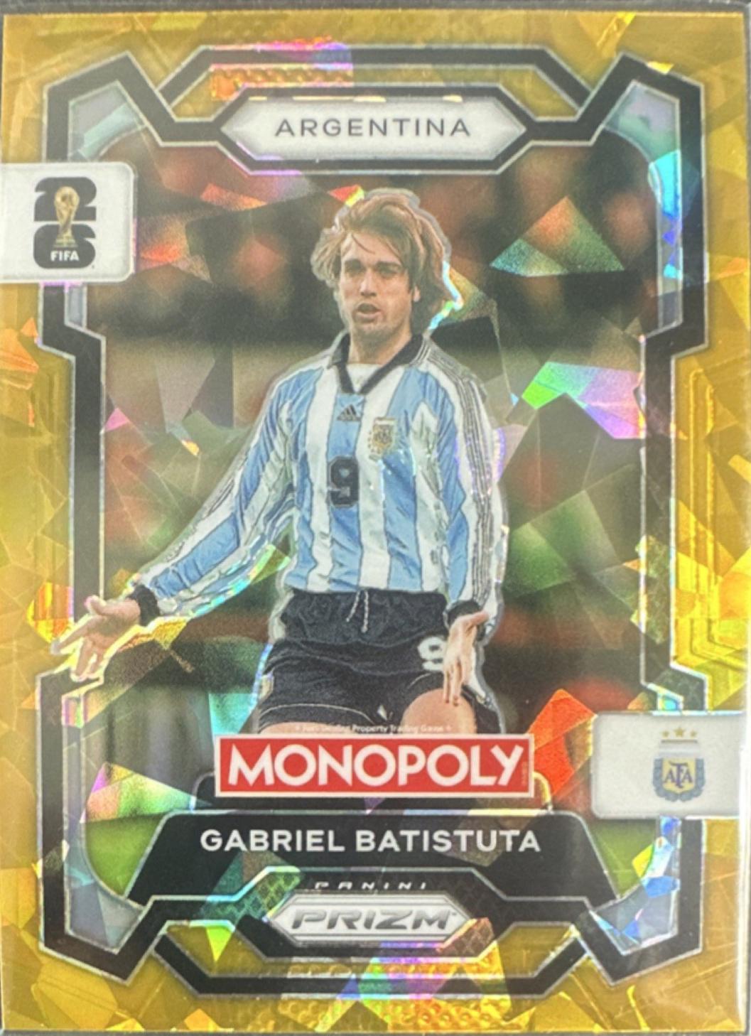 Gabriel Batistuta [Gold Cracked Ice] #4