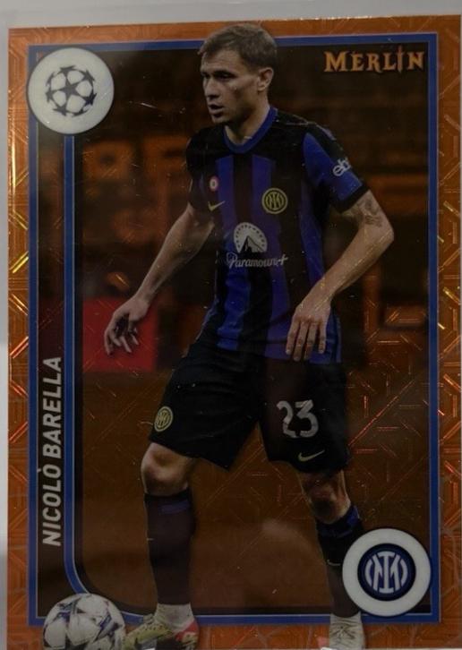 Nicolò Barella [Orange Mojo Refractor] #47