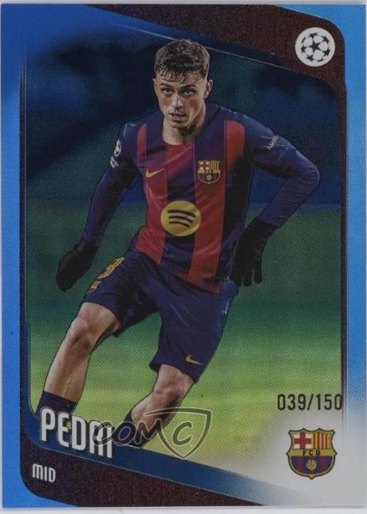 Pedri [Blue Foil] #196