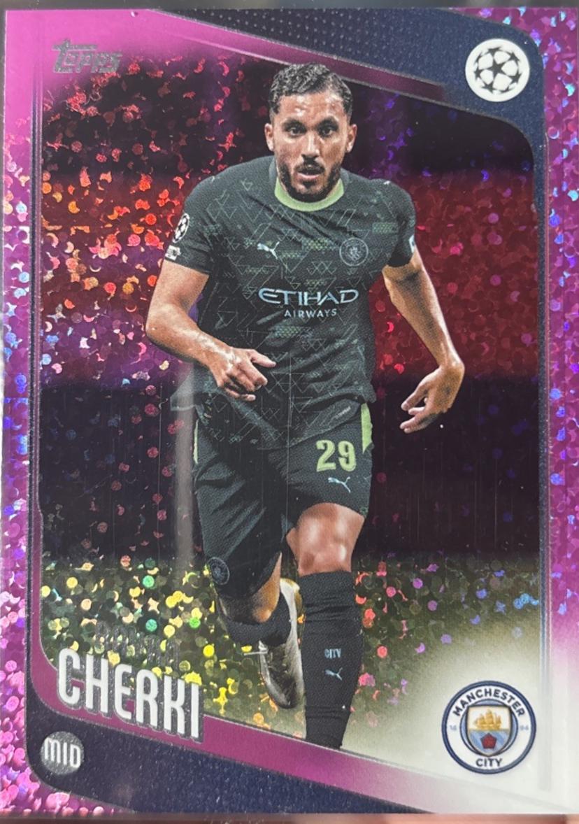 Rayan Cherki [Pink Foil] #1