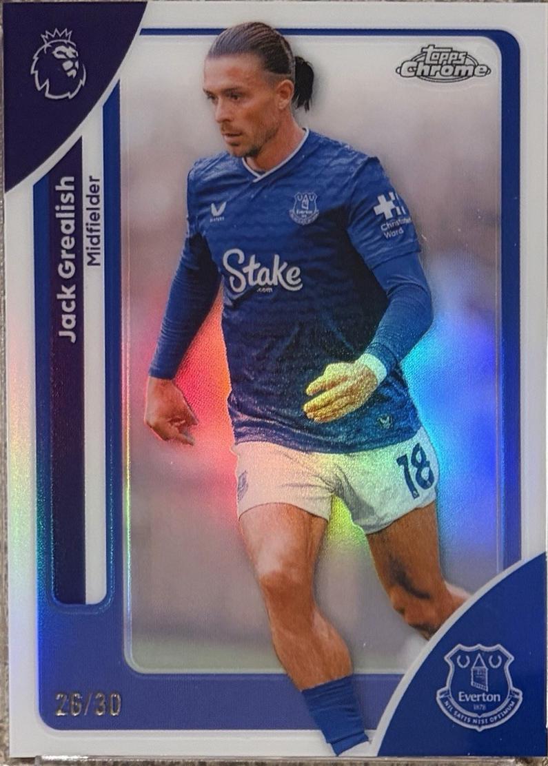 Jack Grealish [White Refractor] #87