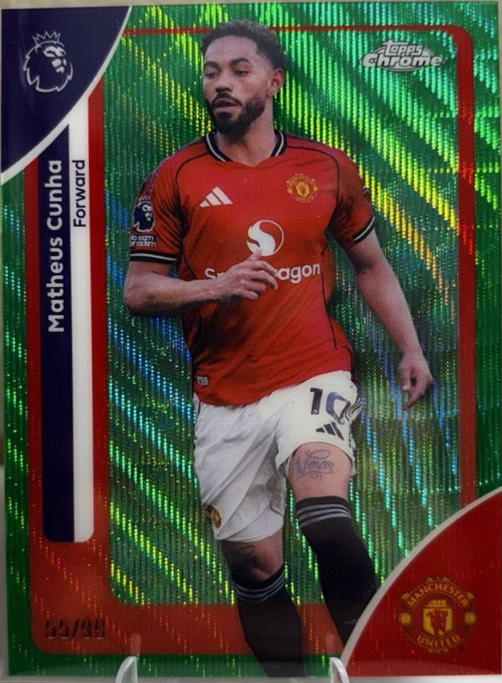 Matheus Cunha [Green Wave Refractor] #134