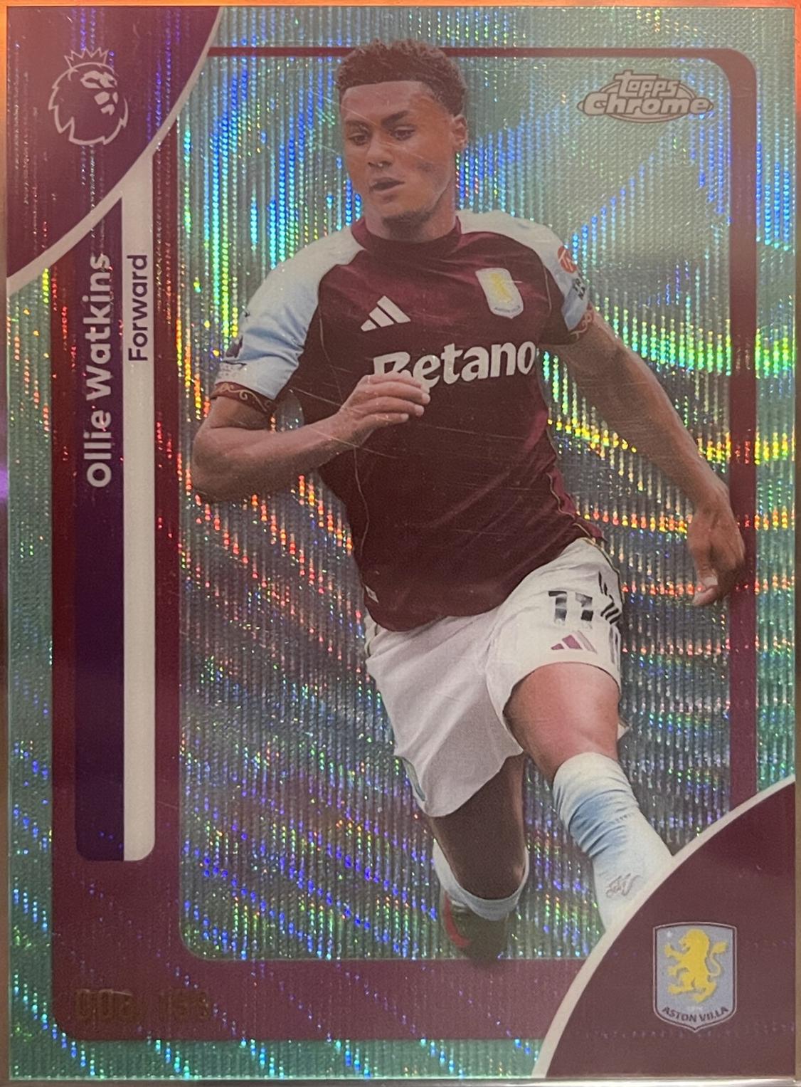 Ollie Watkins [Aqua Wave Refractor] #23