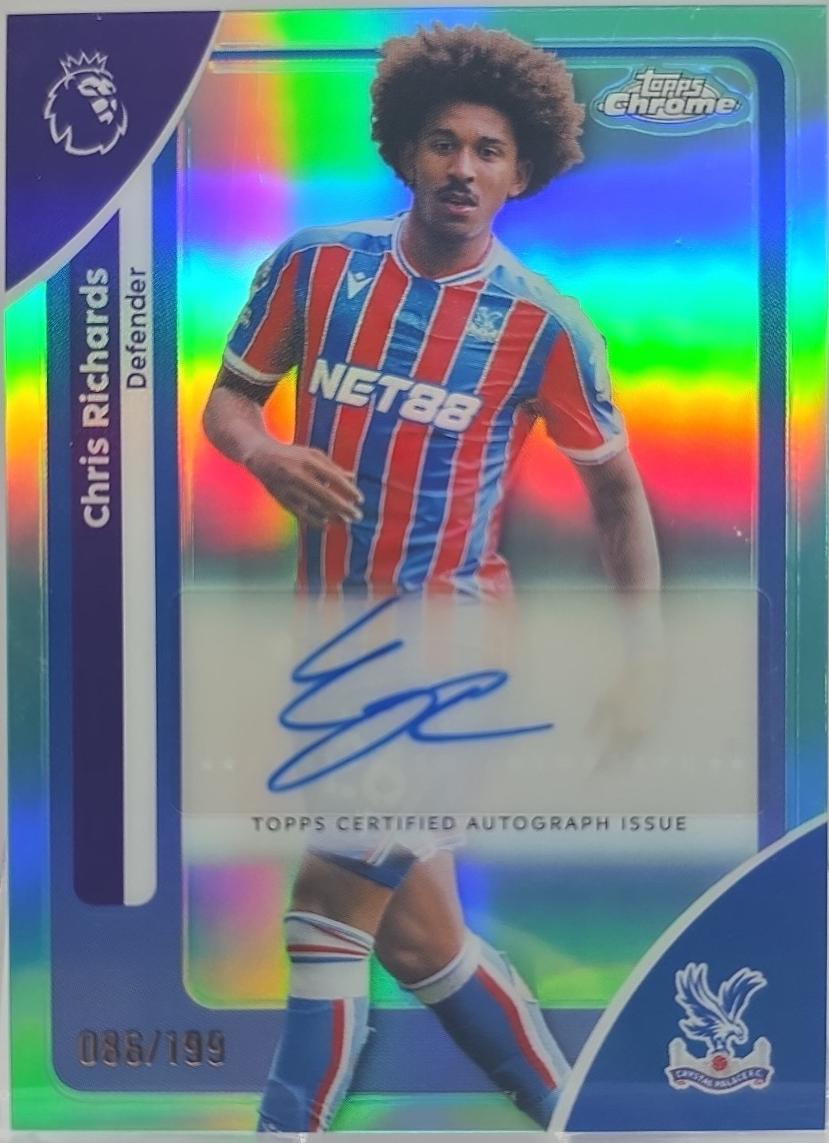 Chris Richards [Aqua Refractor] #CA-RI