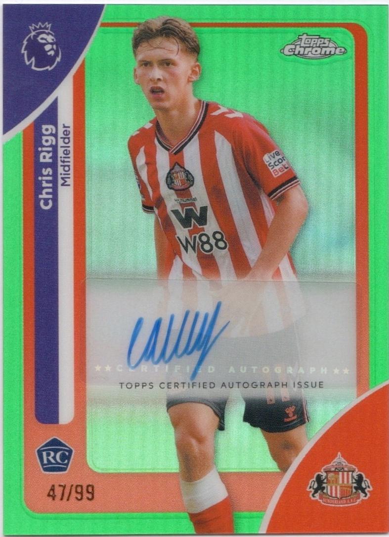 Chris Rigg [Green Refractor] #CA-CR
