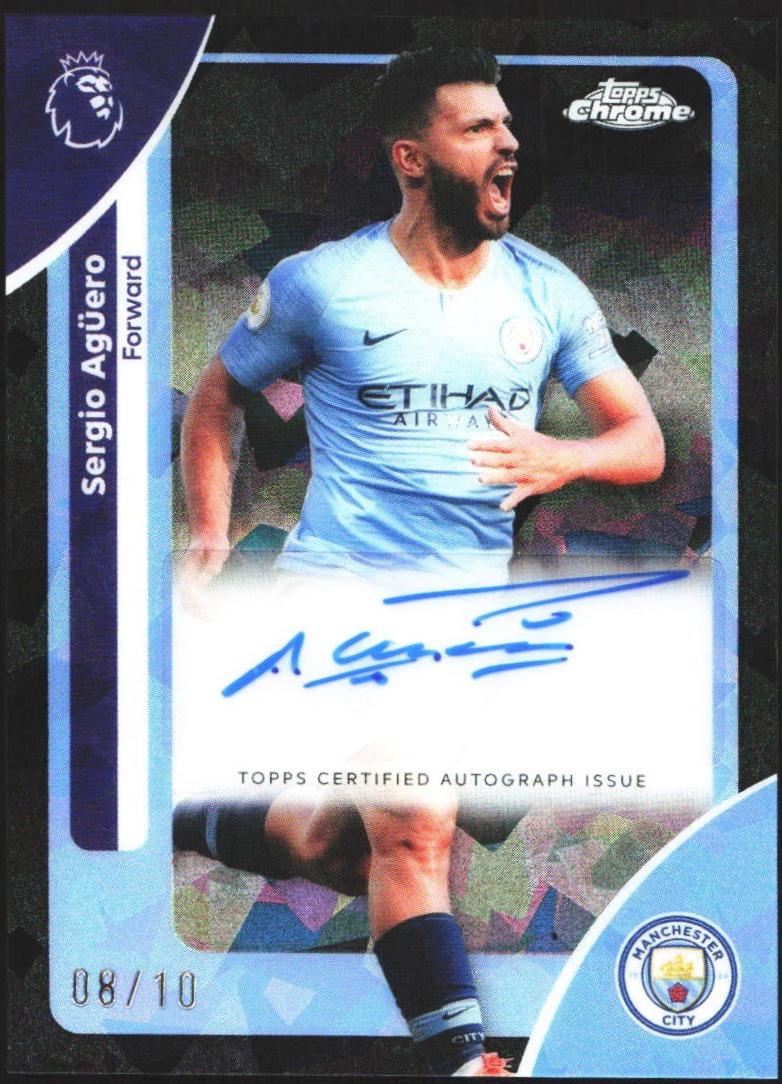Sergio Aguero [Black Refractor] #CA-SA