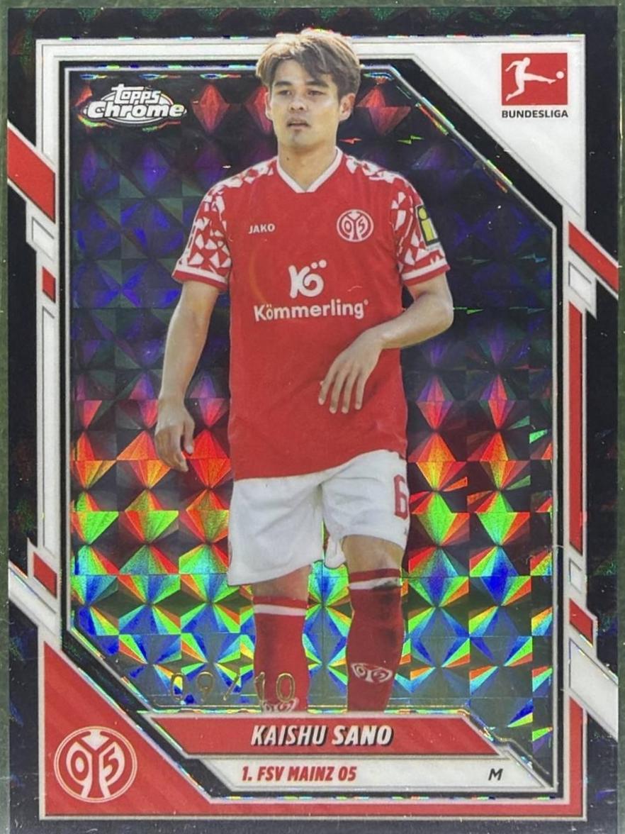 Kaishu Sano [Black Geometric Refractor] #69