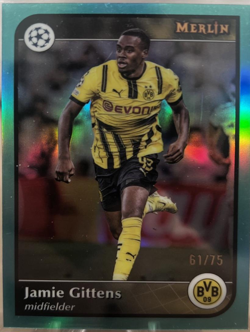 Jamie Gittens [Aqua Refractor] #38
