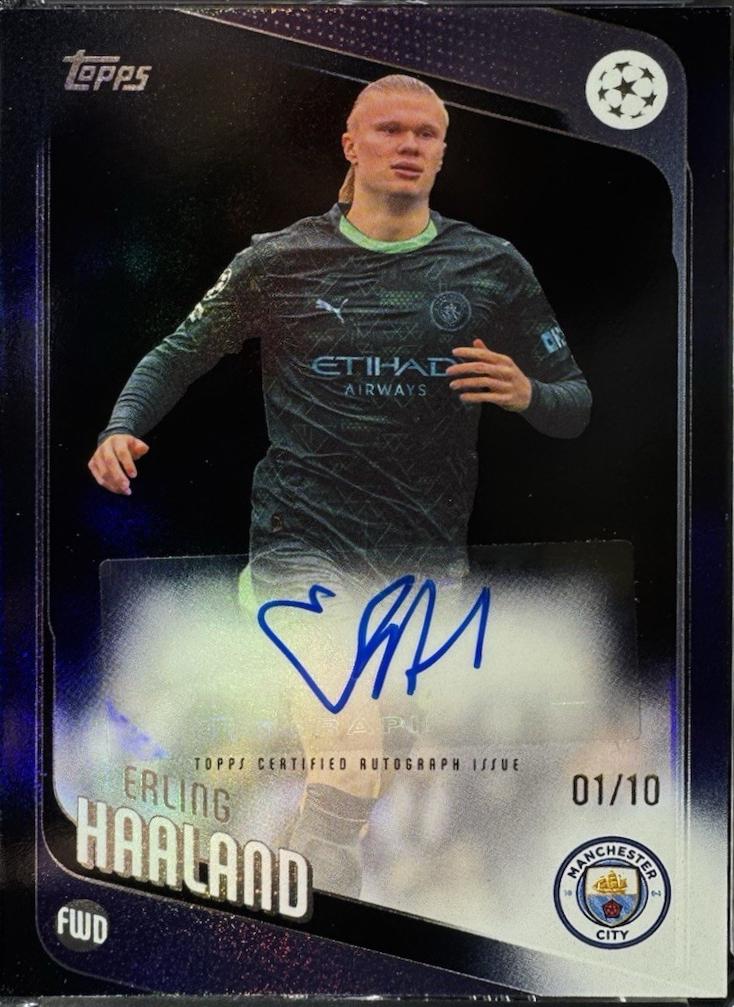 Erling Haaland [Black Foil] #BA-EH