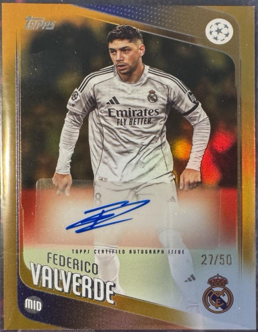Federico Valverde [Gold Inferno] #BA-FV