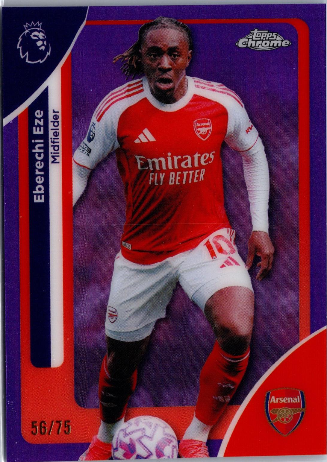 Eberechi Eze [Purple Refractor] #11