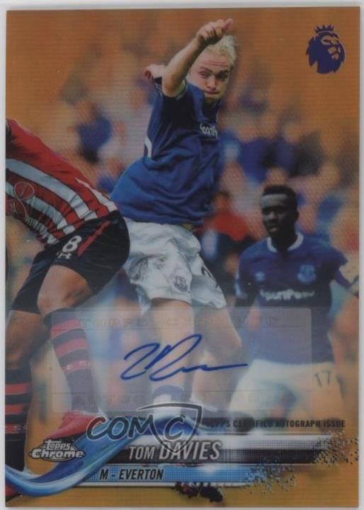 Tom Davies [Autograph Orange Refractor] #3