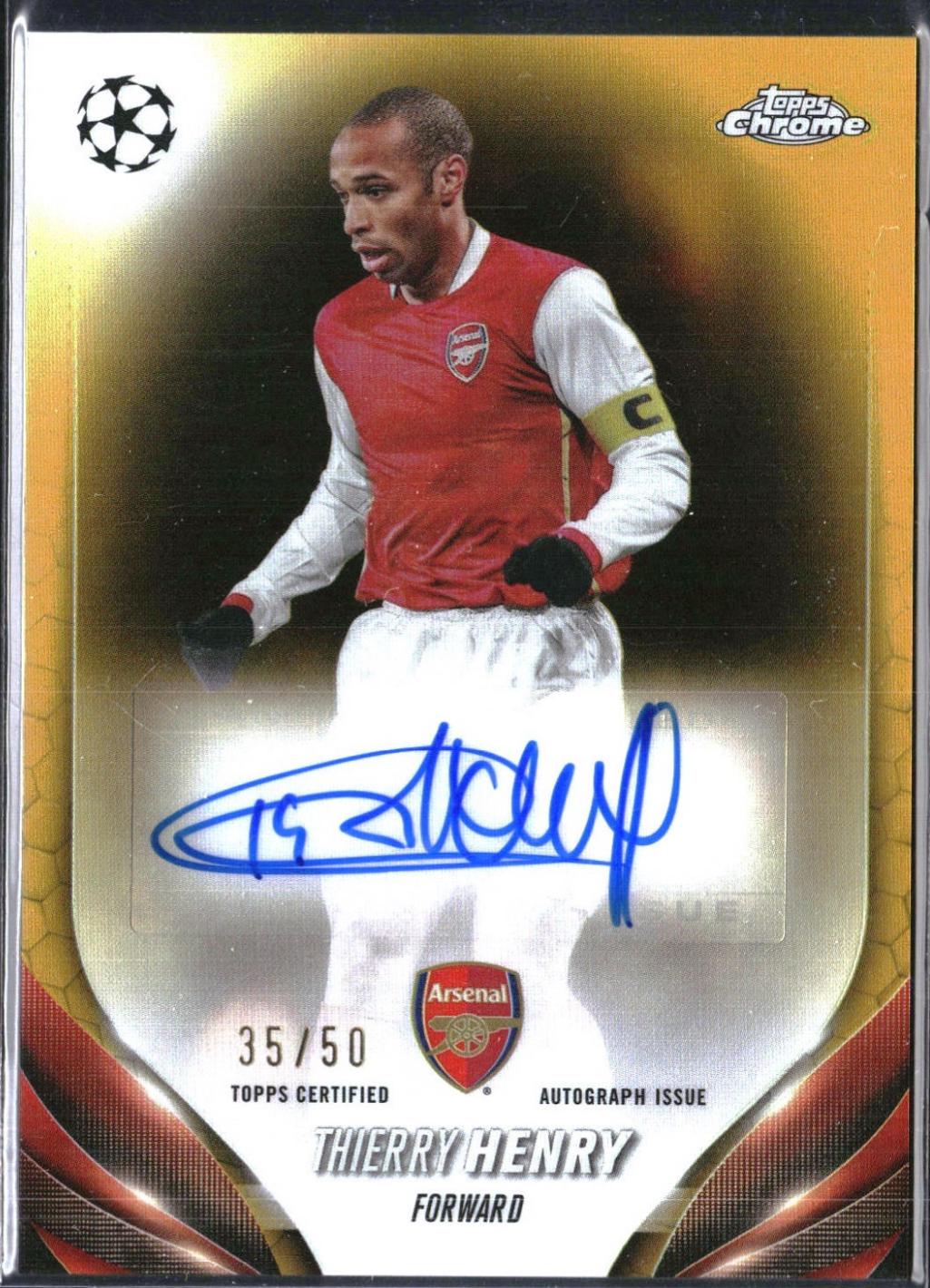Thierry Henry [Gold Sapphire] #CA-TH
