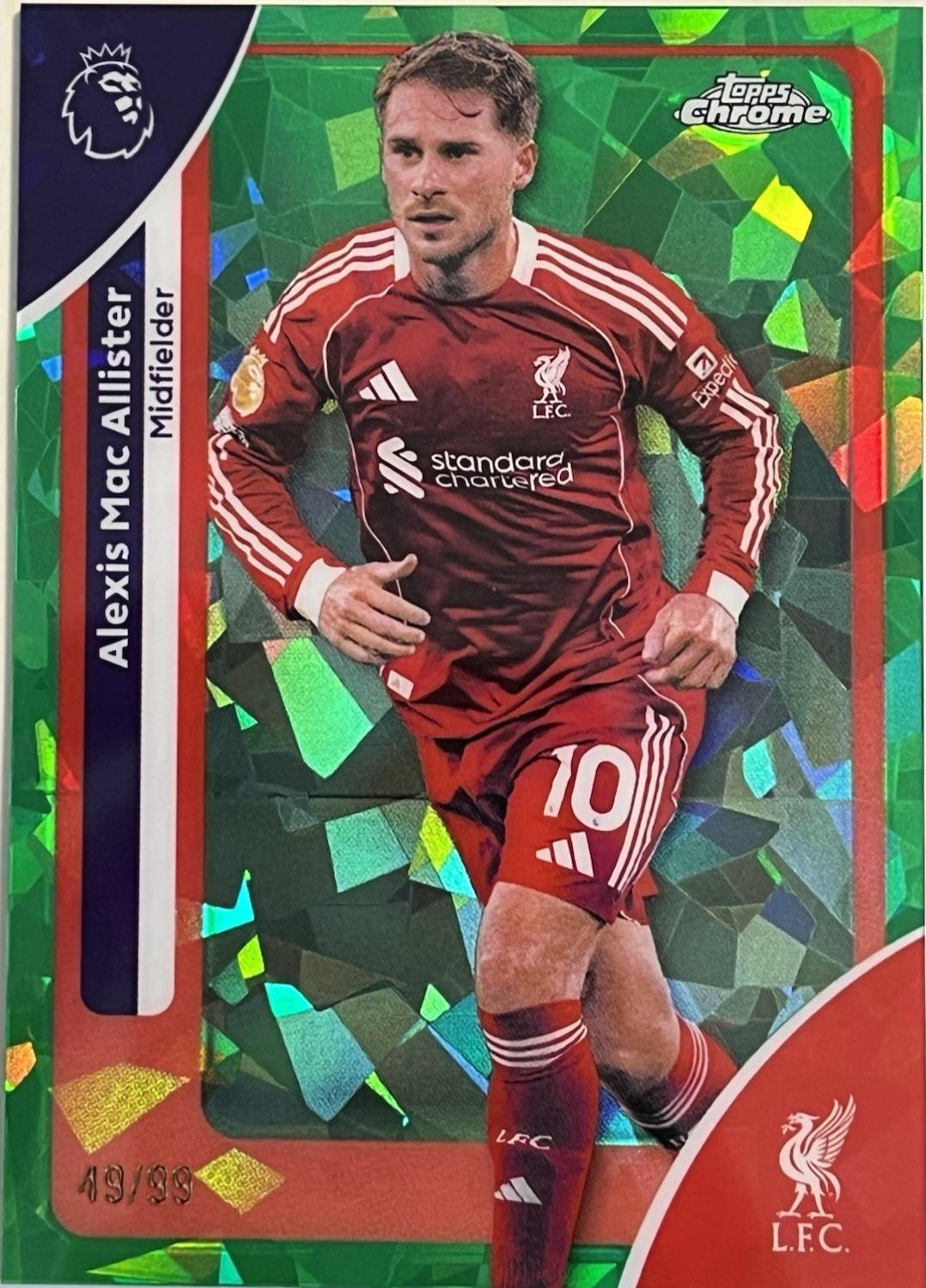 Alexis Mac Allister [Green Refractor] #115