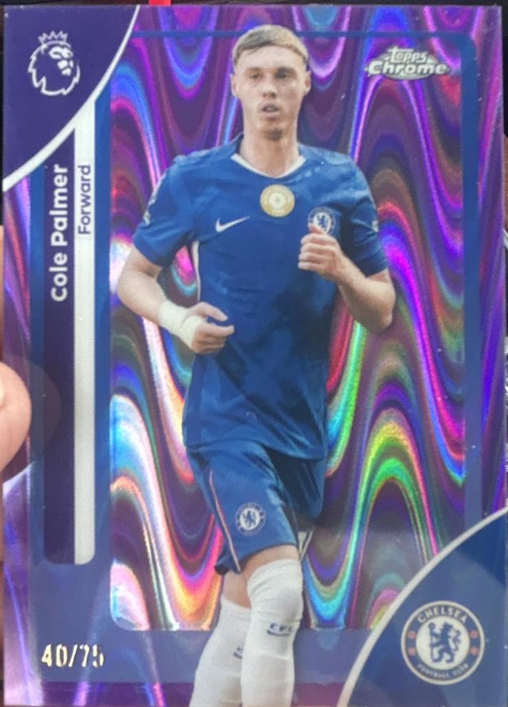 Cole Palmer [Purple Wave Refractor] #63